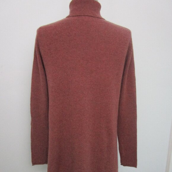 Turtleneck CASHMERE Pullover Tunic Sweater Cuddly Warm Nordstrom - Picture 8 of 8